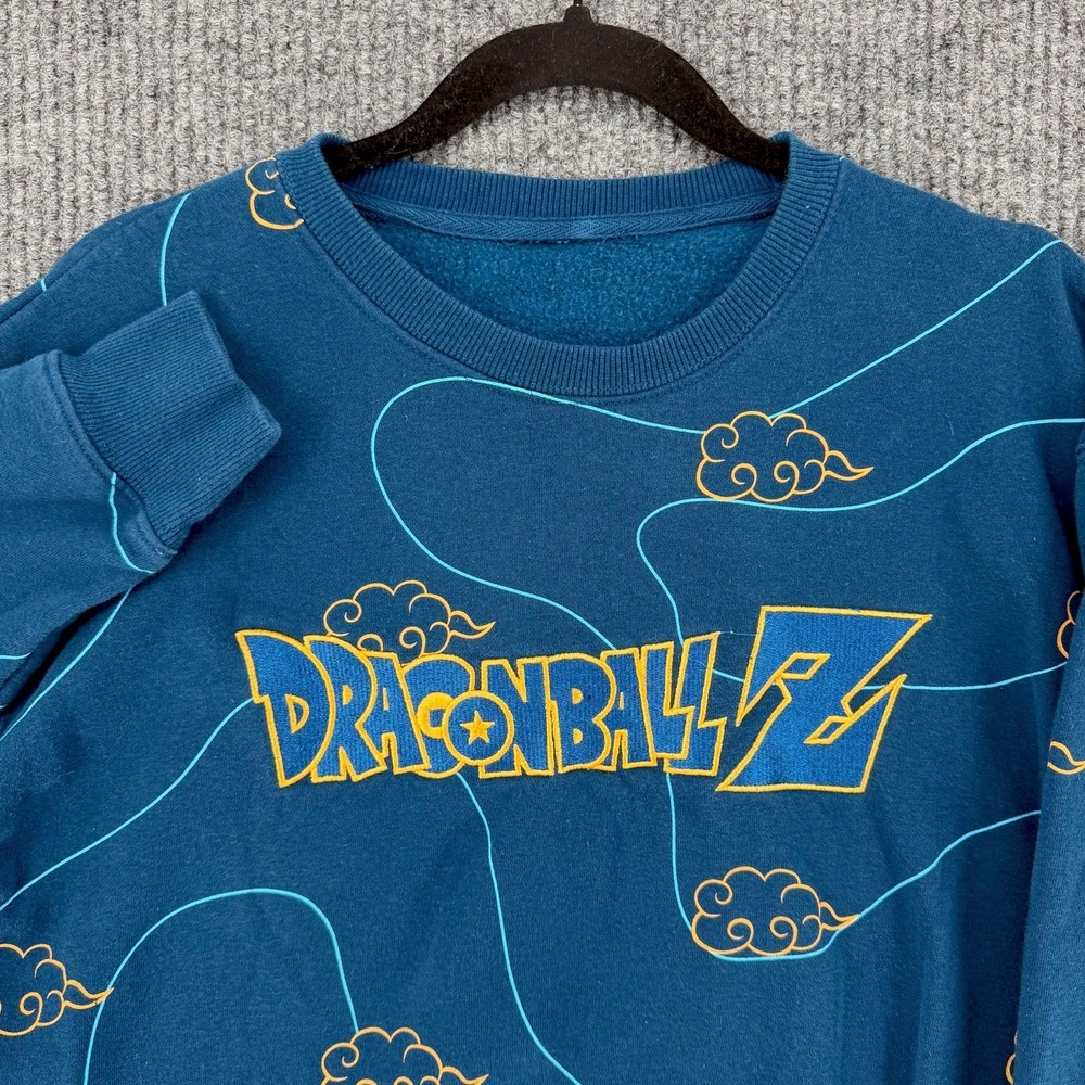 BoxLunch Exclusive Dragon Ball Z AOP crewneck sweatshirt unisex medium anime - Picture 3 of 7